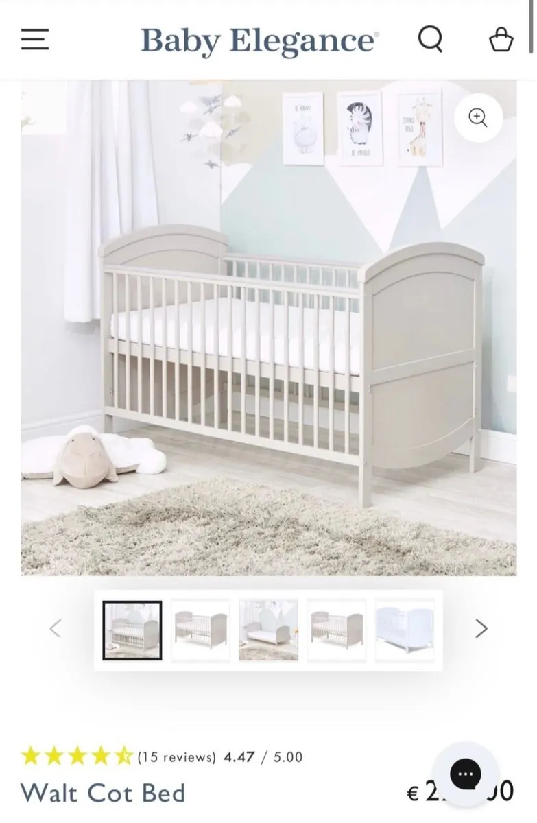 Cot bed - Image 1