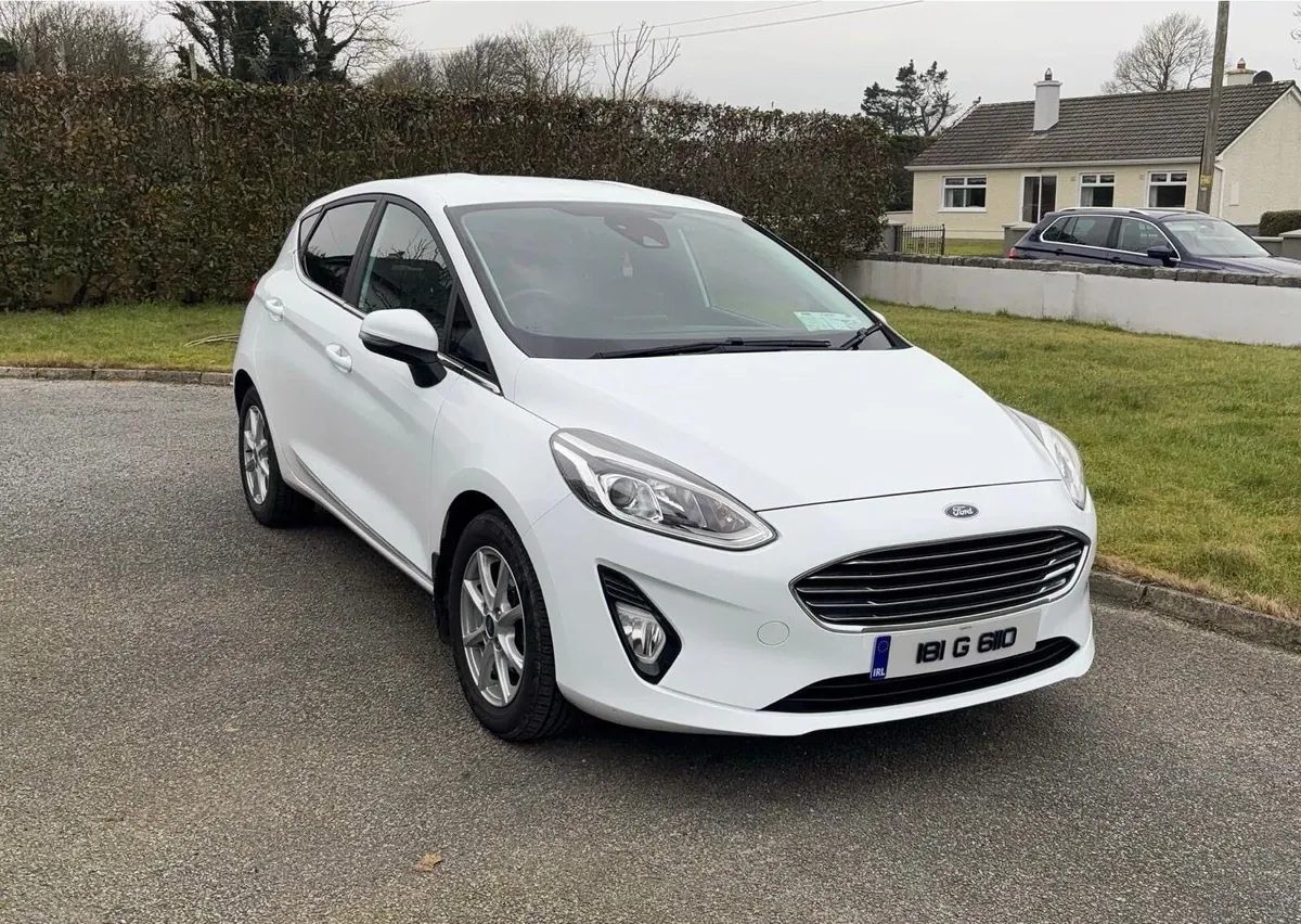 White 181 Ford Fiesta - Image 1