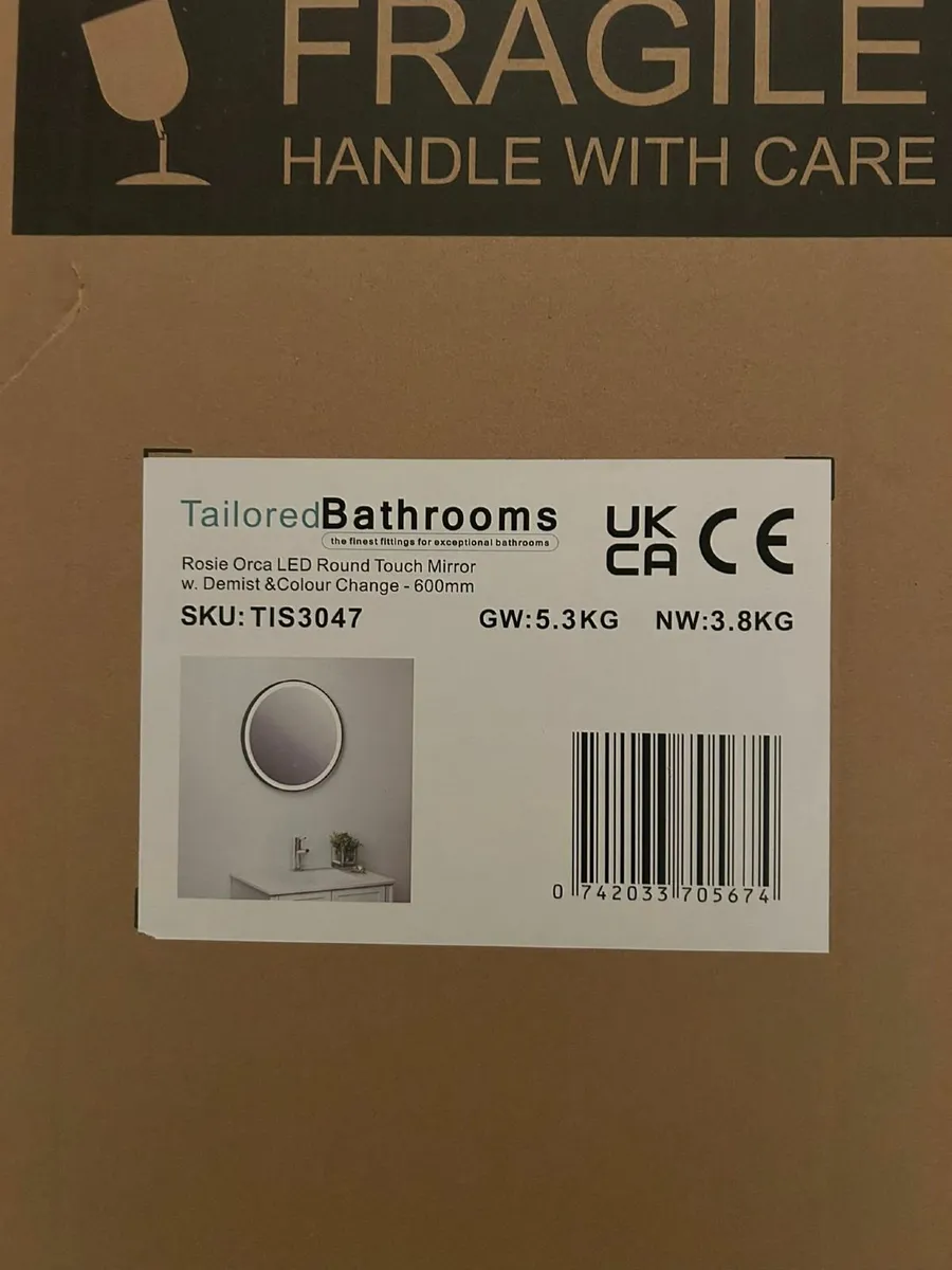 LED Bathroom Mirror - Image 1