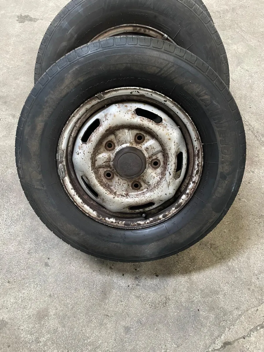 Ford Transit Steel Rims with Tyres 235/ 65 R 16Ck - Image 1