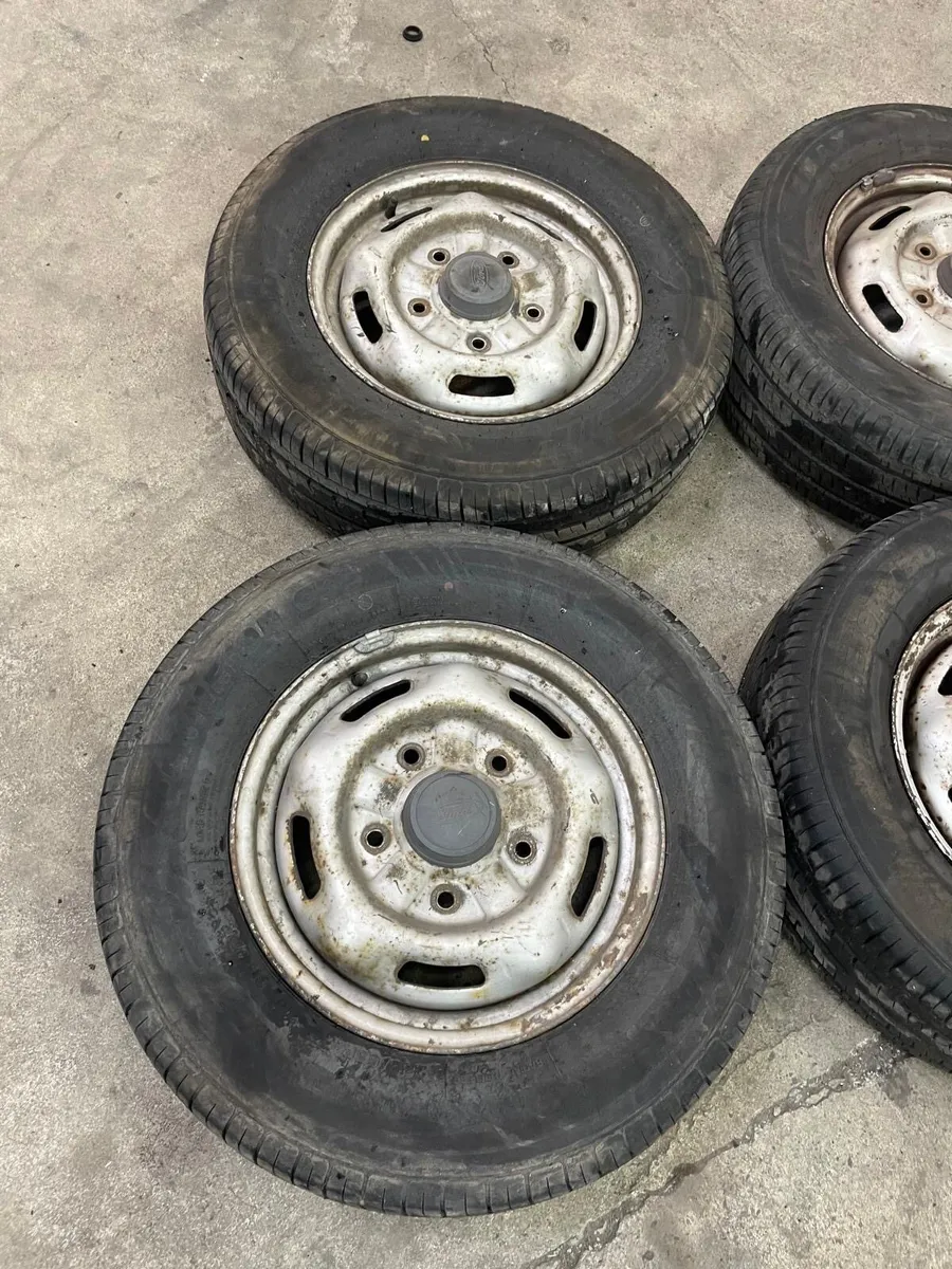Ford Transit Steel Rims with Tyres 235/ 65 R 16Ck - Image 3