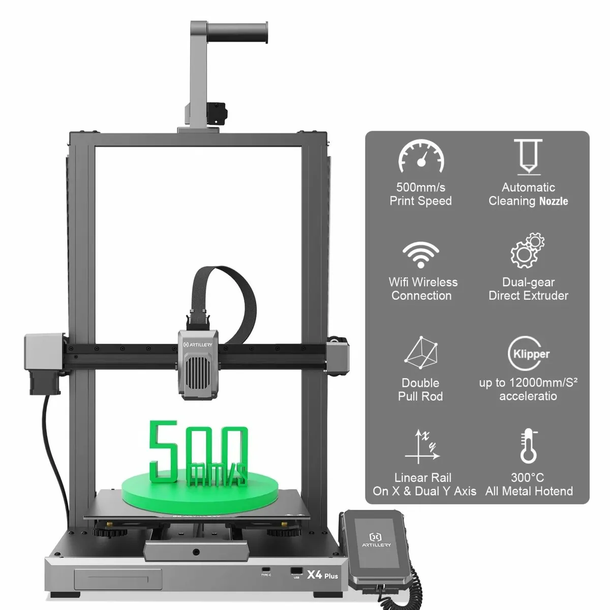 Artillery Sidewinder X4 Plus FDM 3D Printer 15%Off - Image 3