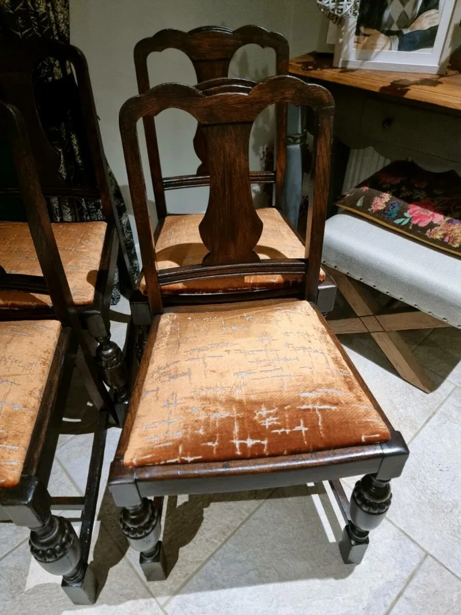 Beautiful Antique Chairs x 4 - Image 2