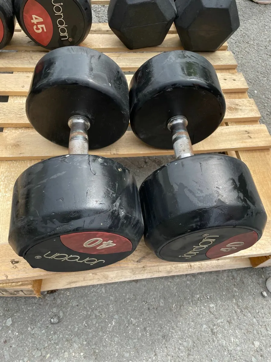 40KG Jordan Dumbells