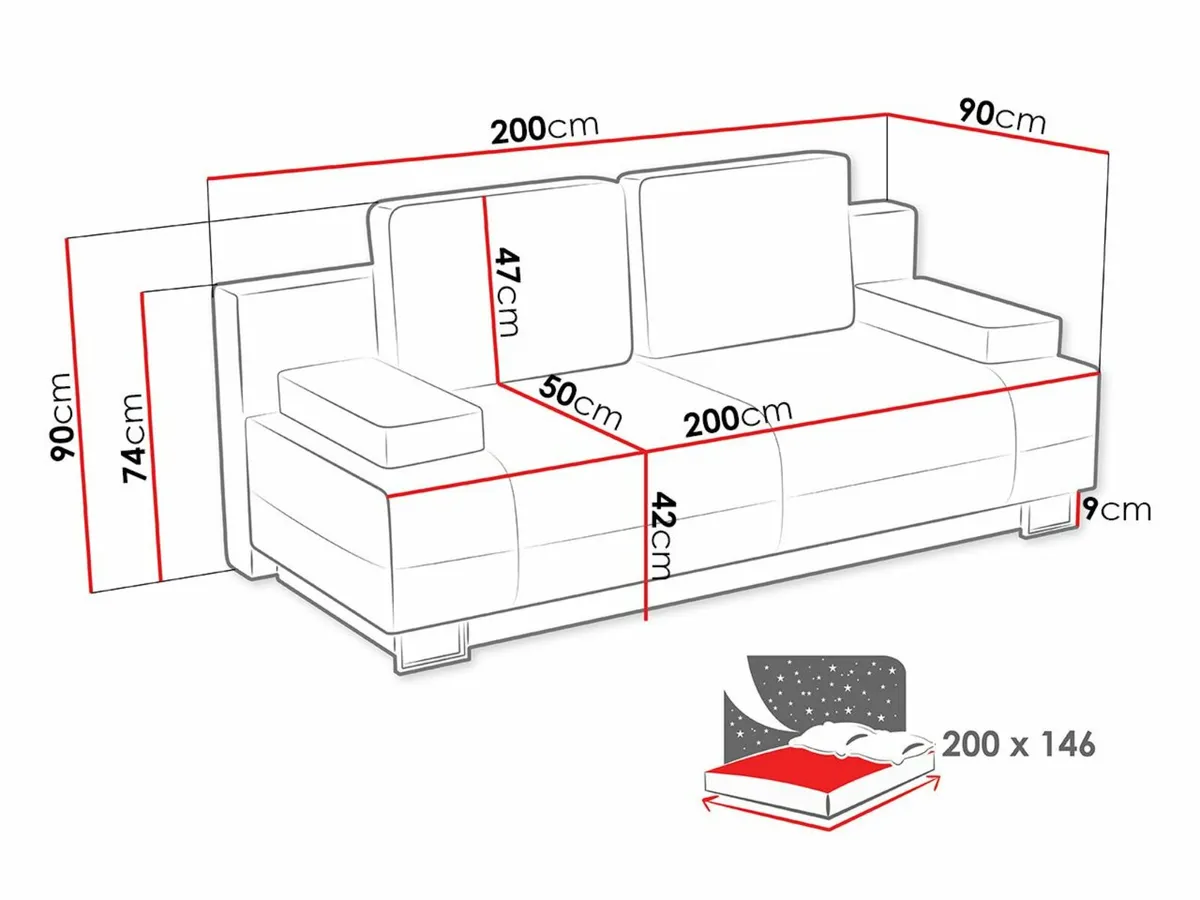 Optima sofa bed - Image 4