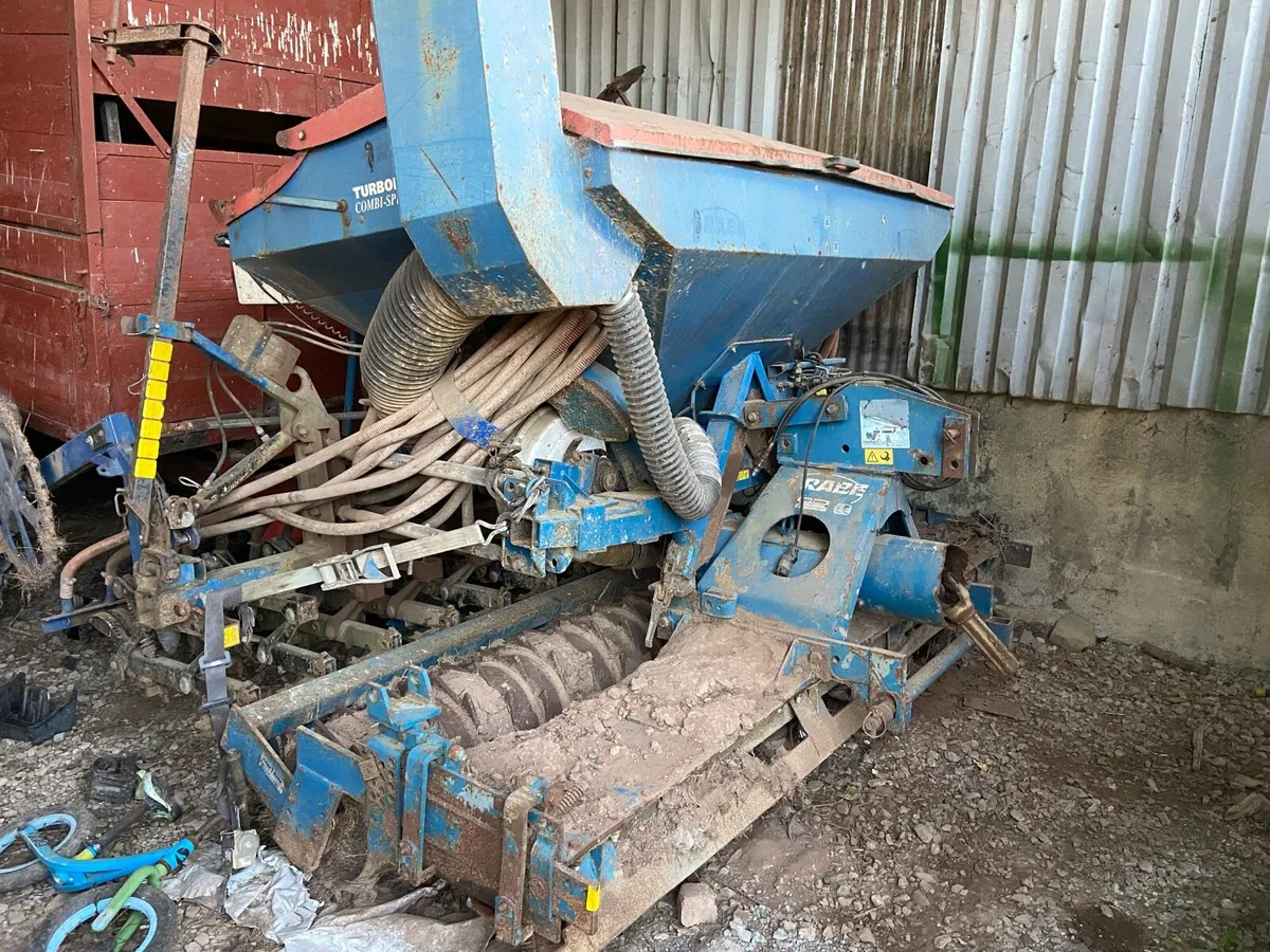 Rabe harrow and drill - Image 1