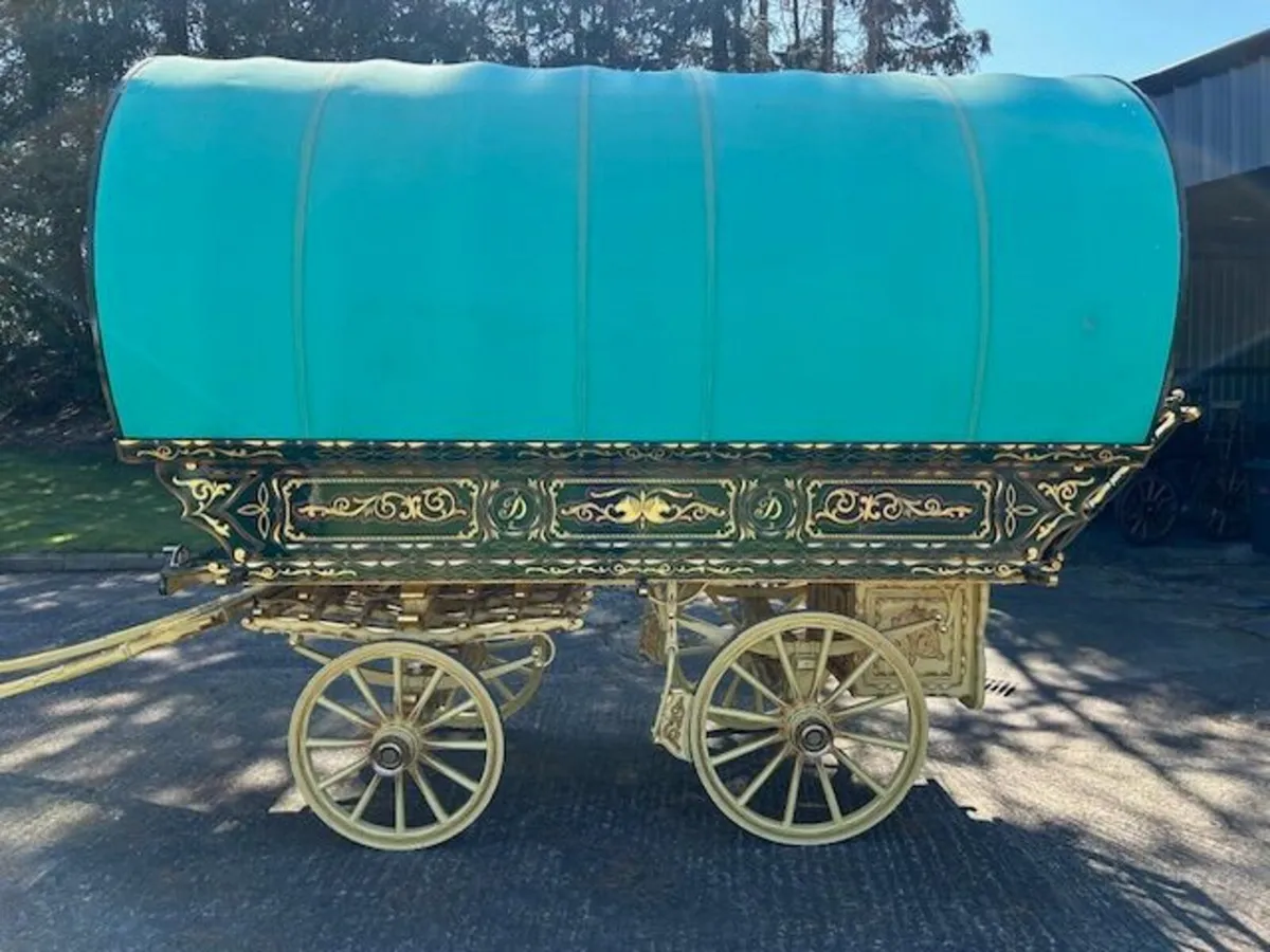 Bow top wagon - Image 1
