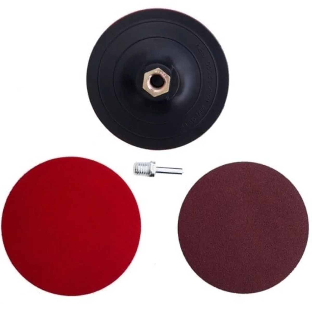 125mm plastic backing pad for angle grinder/drill - Image 2