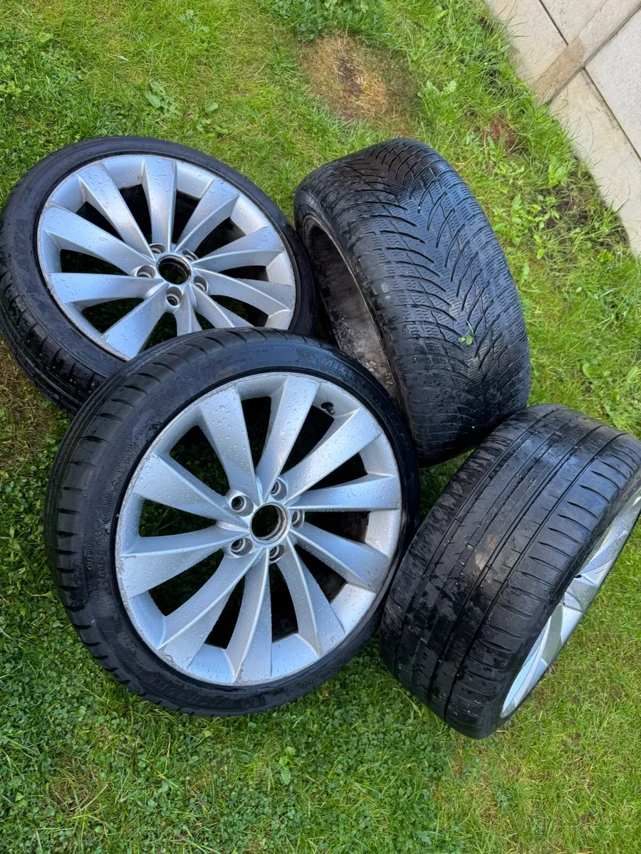 💥VW R18  scirocco alloys wheels &  Tyres✅ - Image 1