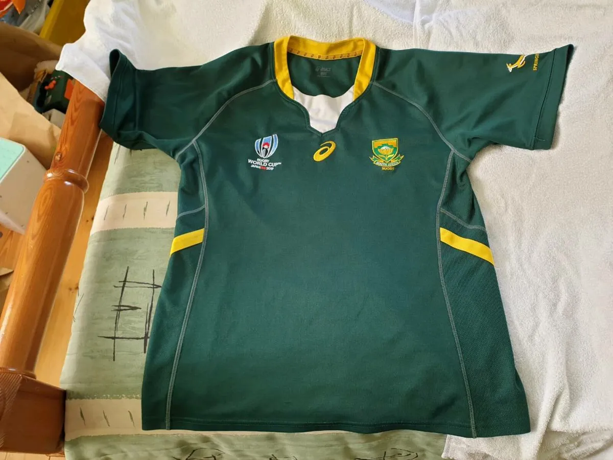 South Africa Rugby Union Home Jersey 2019 Medium - Image 1