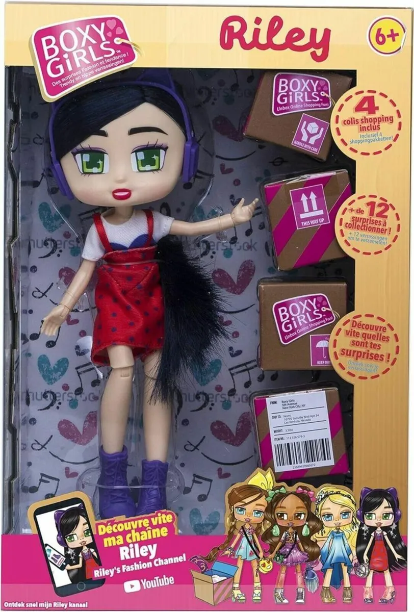Boxy Girls Dolls x 2 - new - Image 1
