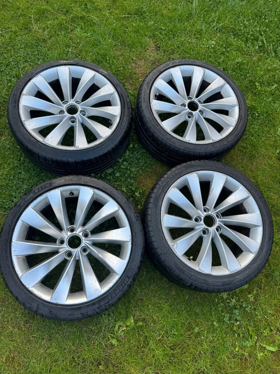💥VW R18  scirocco alloys wheels &  Tyres✅ - Image 2
