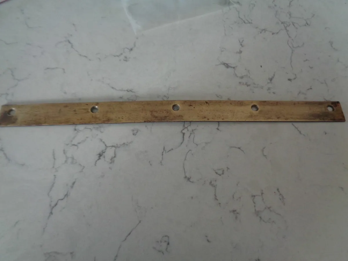 Vintage Brass Strip for Sale - Image 1