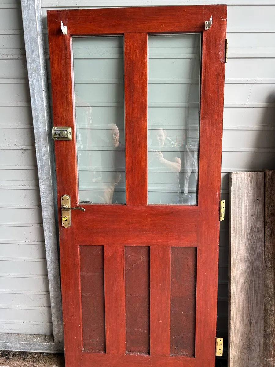 Wooden Front / Back door - Image 2