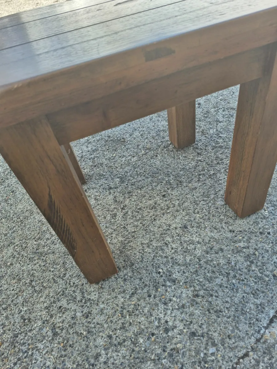 Solid wood side table - Image 2
