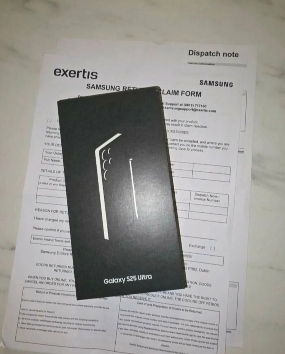 Samsung s25 ultra 1TB titanium silverblue NEW - Image 1