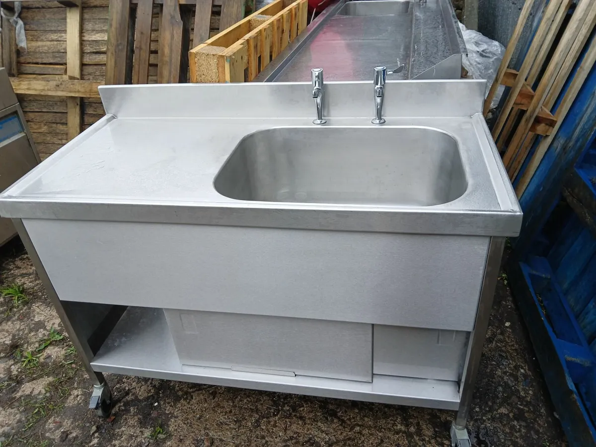 Stainless steel cabbinet/sink unit ...delivered - Image 2