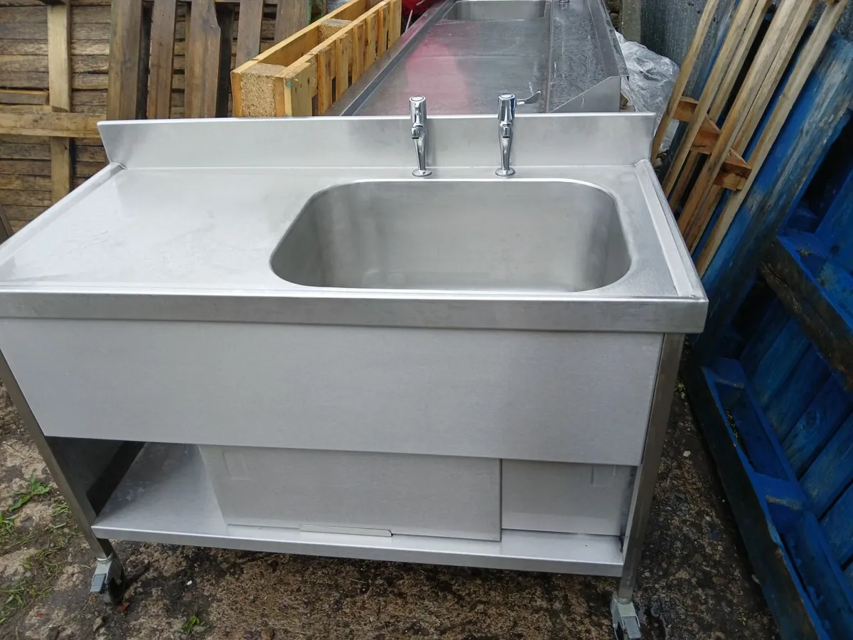 Stainless steel cabbinet/sink unit ...delivered - Image 3