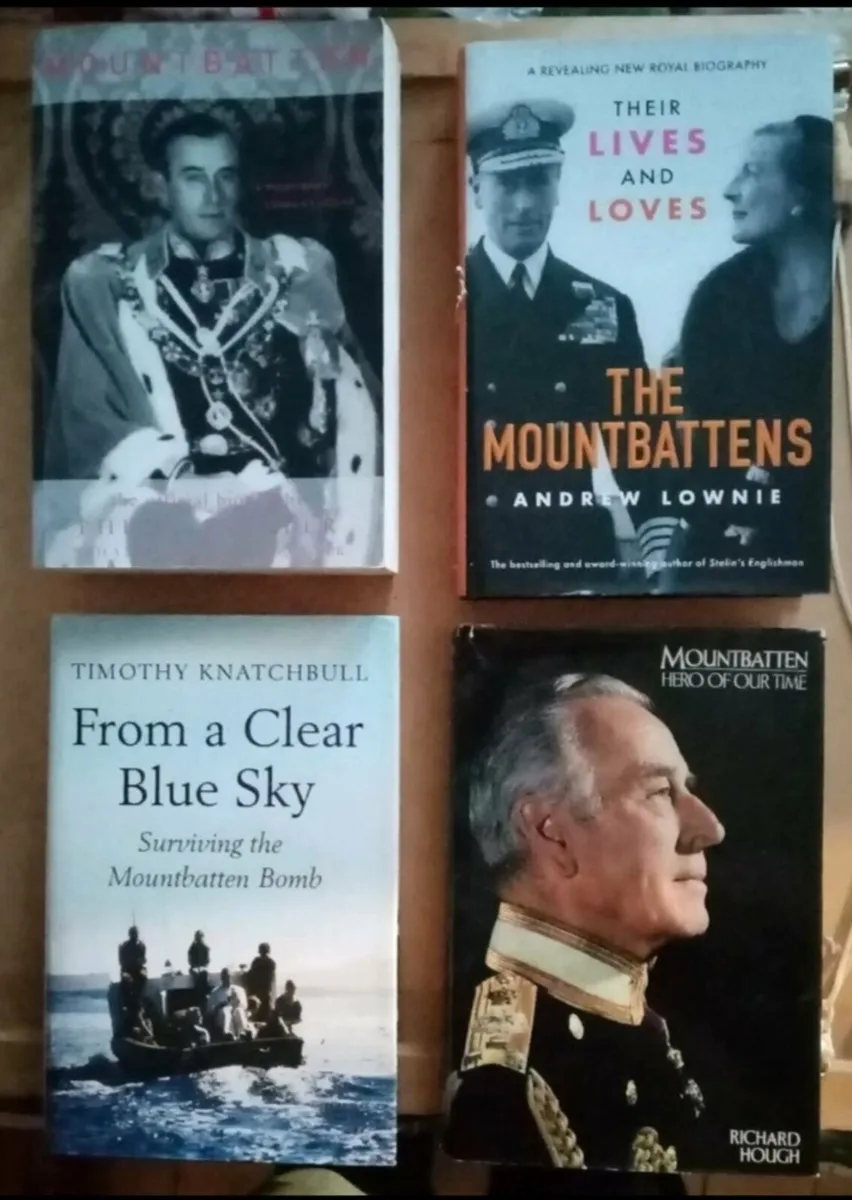 Four Mountbatten Tim Knatchbull Books
