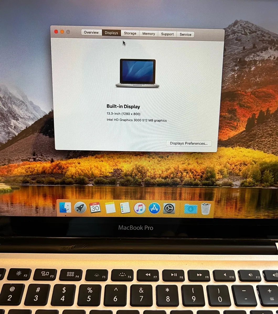Macbook Pro 2011 model with OS High Sierra - Image 4