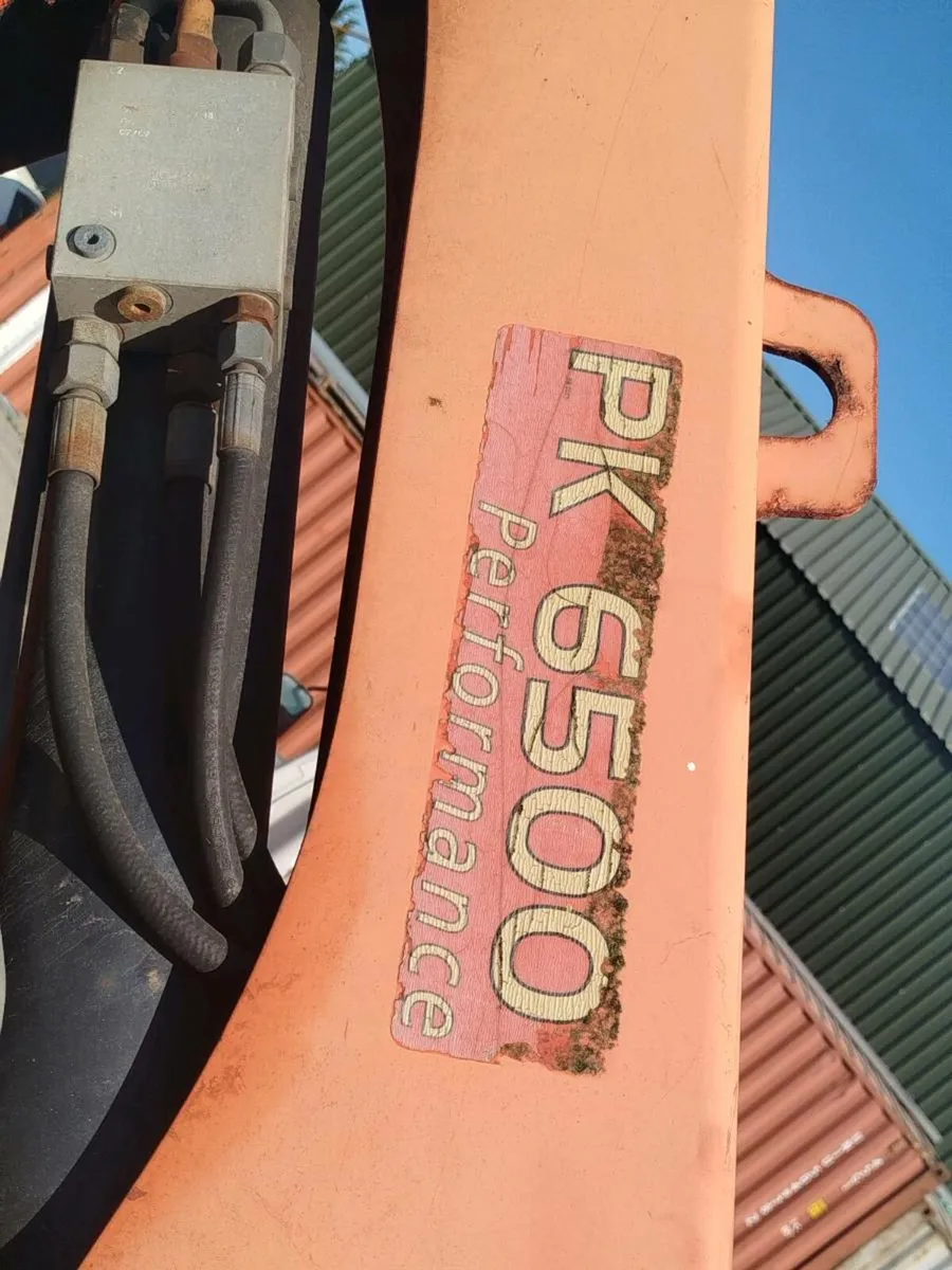 Palfinger pk 6500 piped for grab. - Image 4