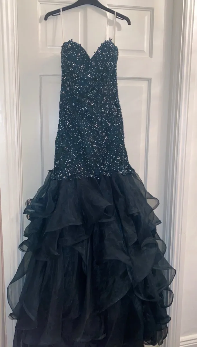 Emerald Green Debs Dress - Image 1
