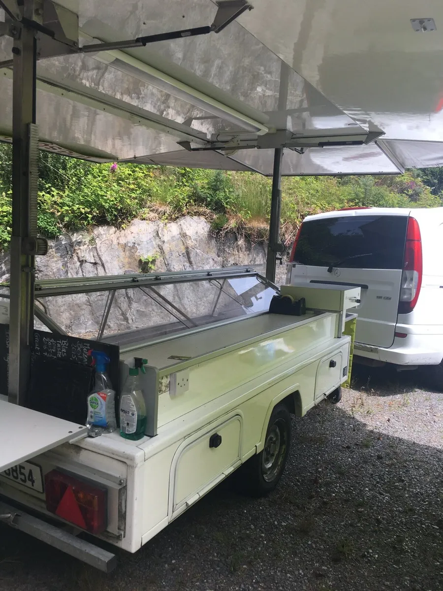 Refrigerated Market Stall Food Trailer - Image 3
