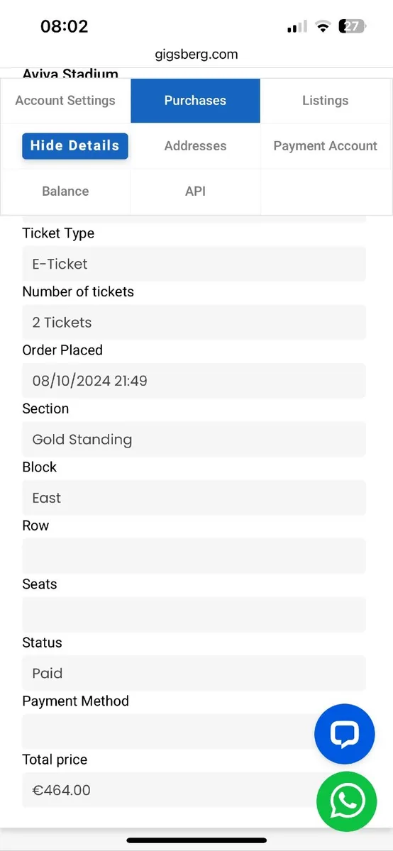 2 x Dua Lipa tickets - Image 2