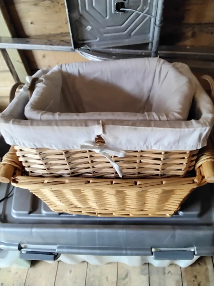 Wicker baskets - Image 1
