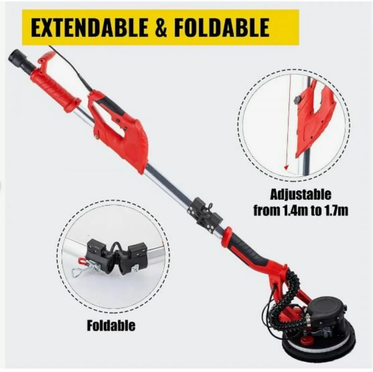 Drywall Sander 750W, Electric Drywall Sander - Image 1