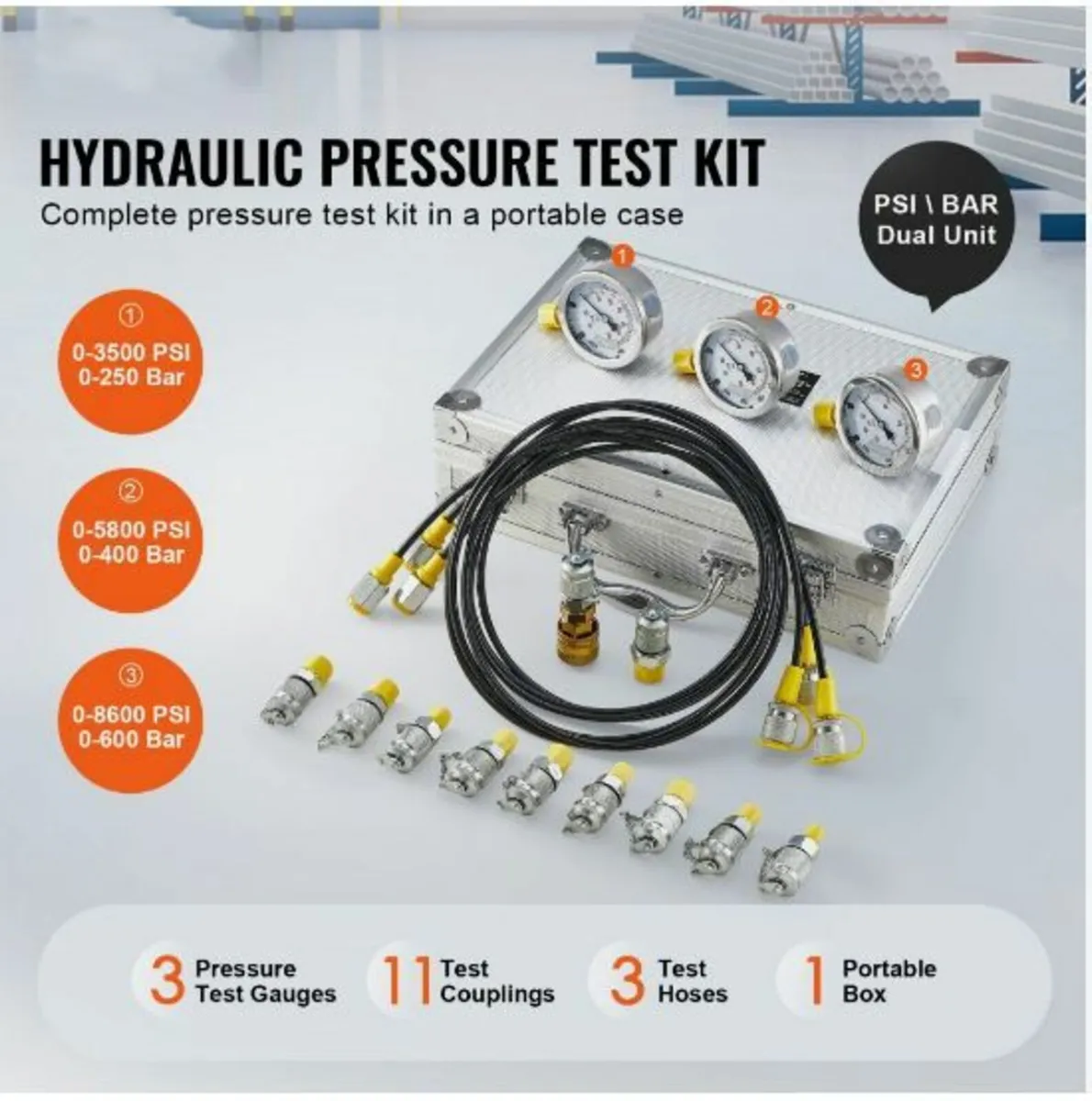 Hydraulic Pressure Test Kit - Image 2