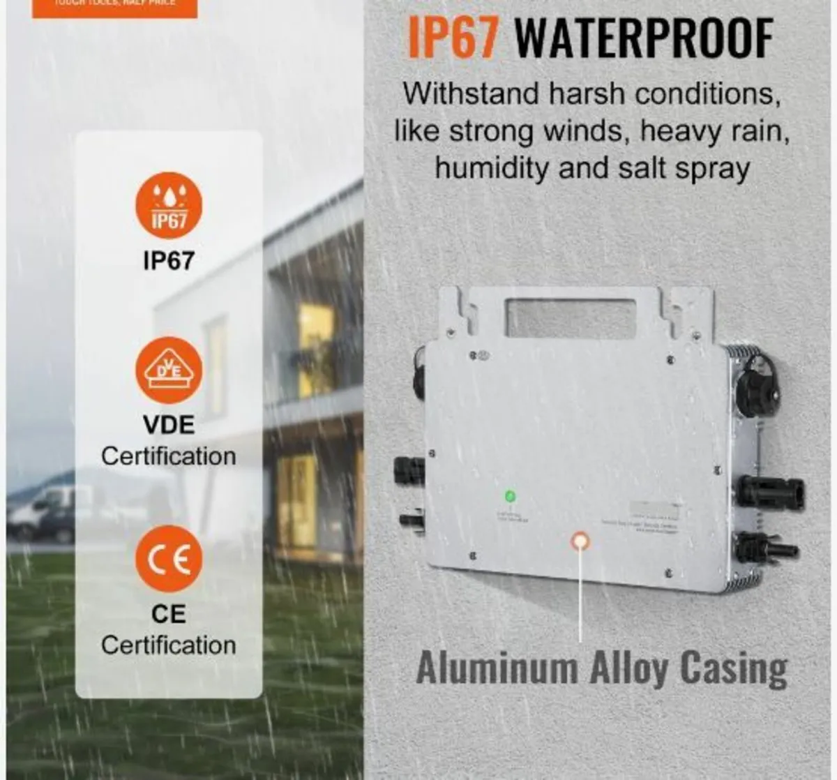 Solar Grid Tie Micro Inverter 600W Waterproof - Image 3