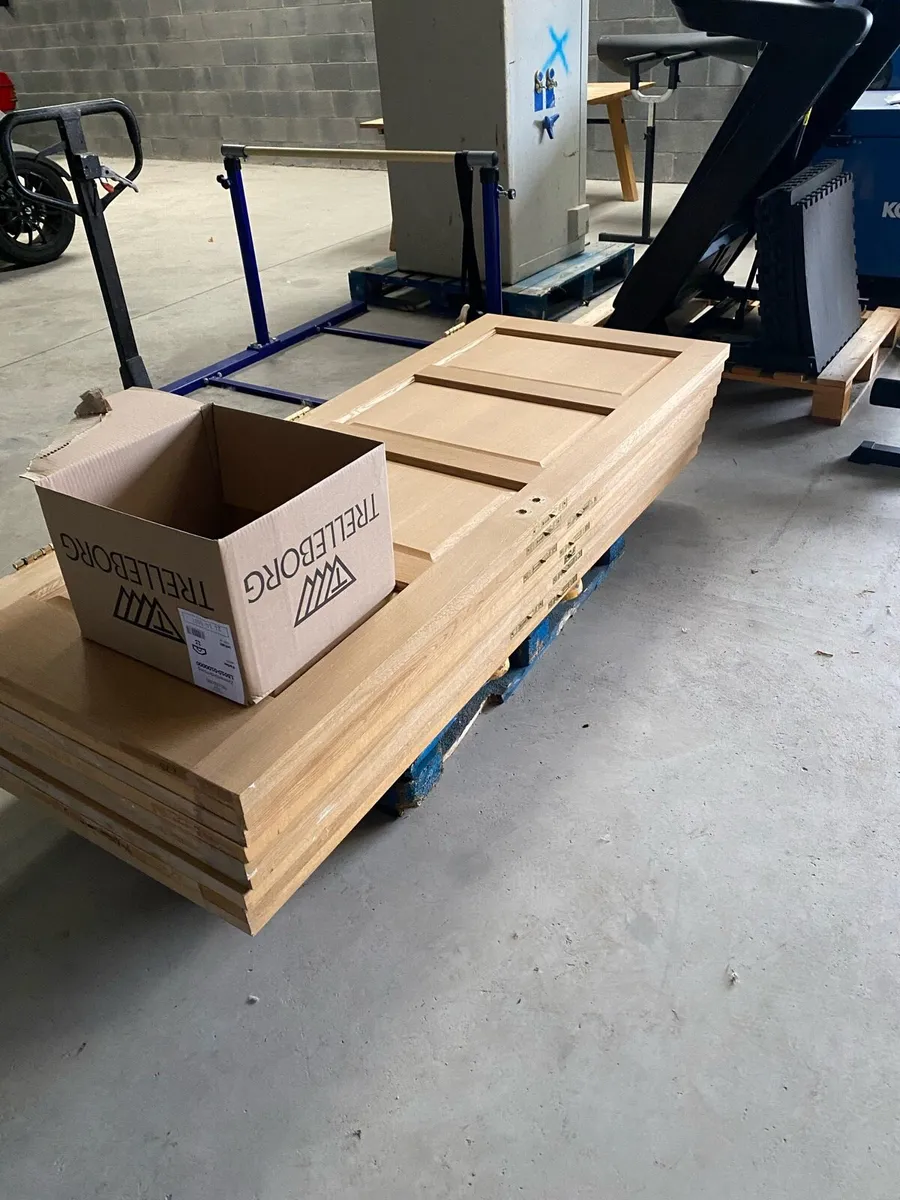 Table and bench and doors and Safe - Image 2