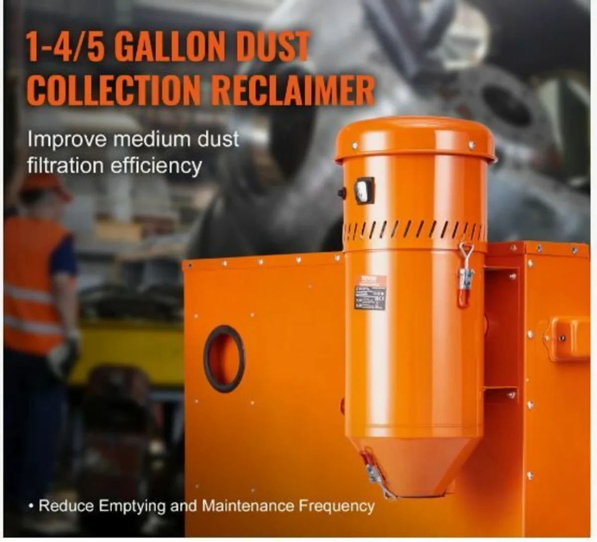Dust Collection System: 1450W - Image 2