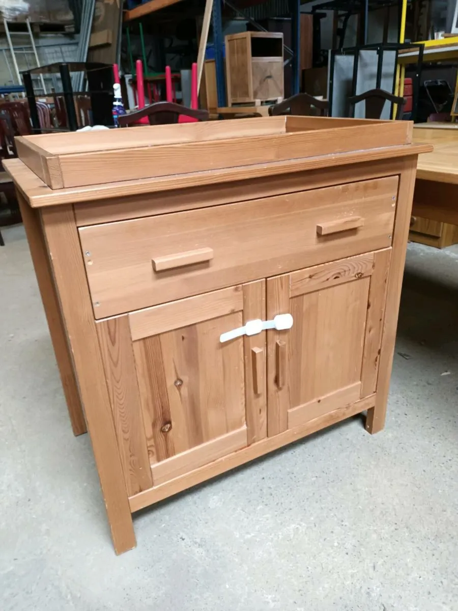 Pine Baby Changing Unit - Image 1