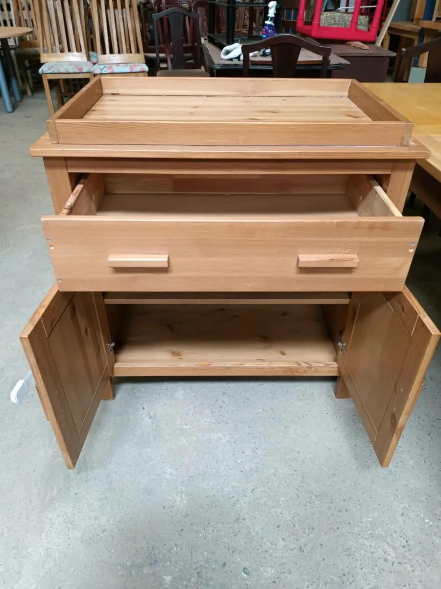 Pine Baby Changing Unit - Image 2