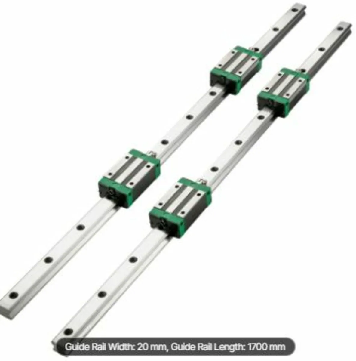 2PCS Linear Rail 0.78-66 Inch, Linear - Image 1