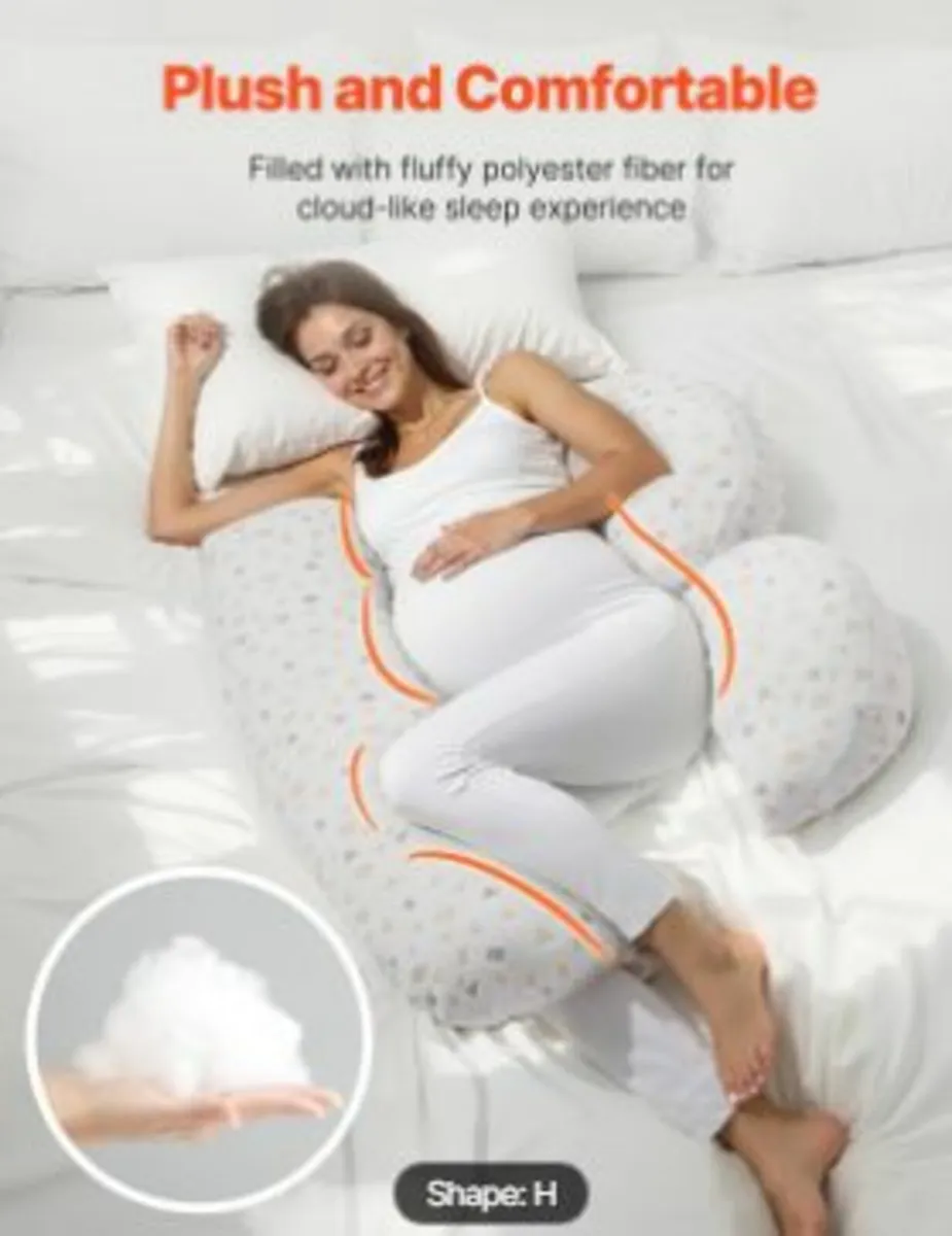 Pregnancy Pillows Adjustable & Soft - Image 3