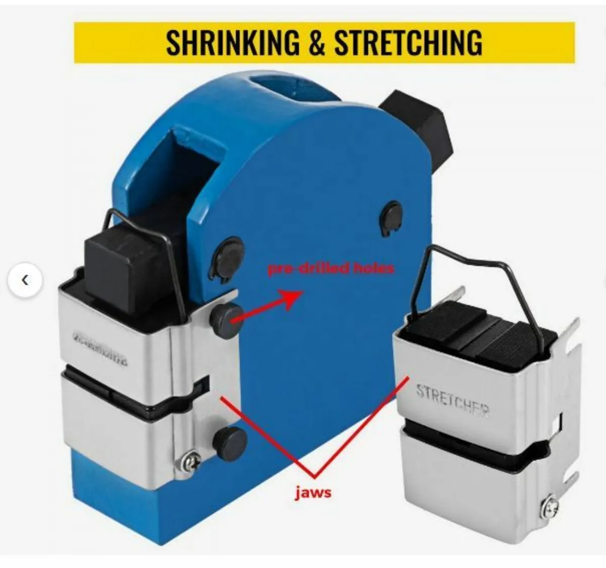 Sheet Metal Fabrication Shrinker Stretcher Set - Image 3