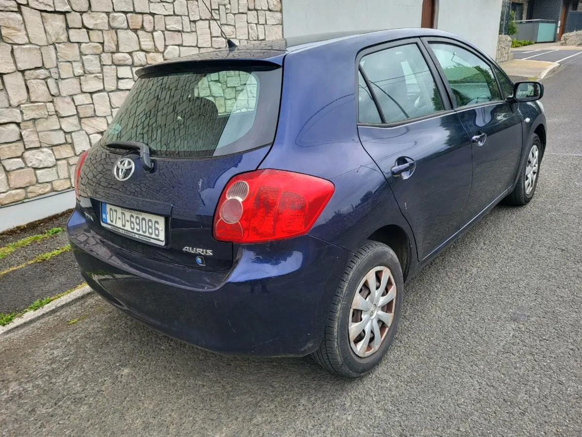 Toyota  auris  07  nctd 7/26 petrol - Image 3