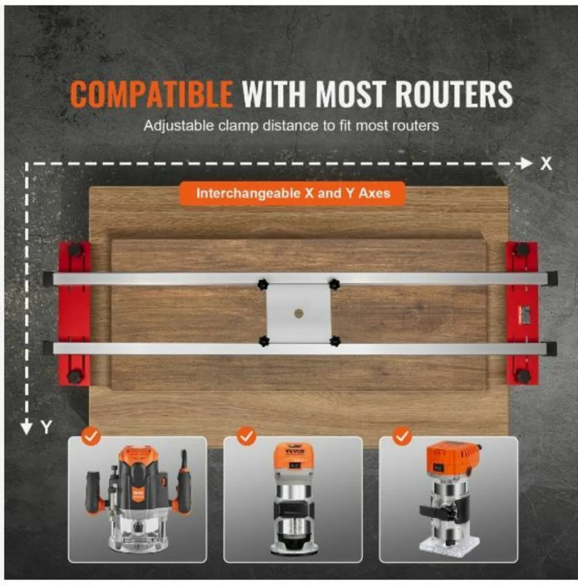 Router Sled, 64 inches, Portable - Image 3