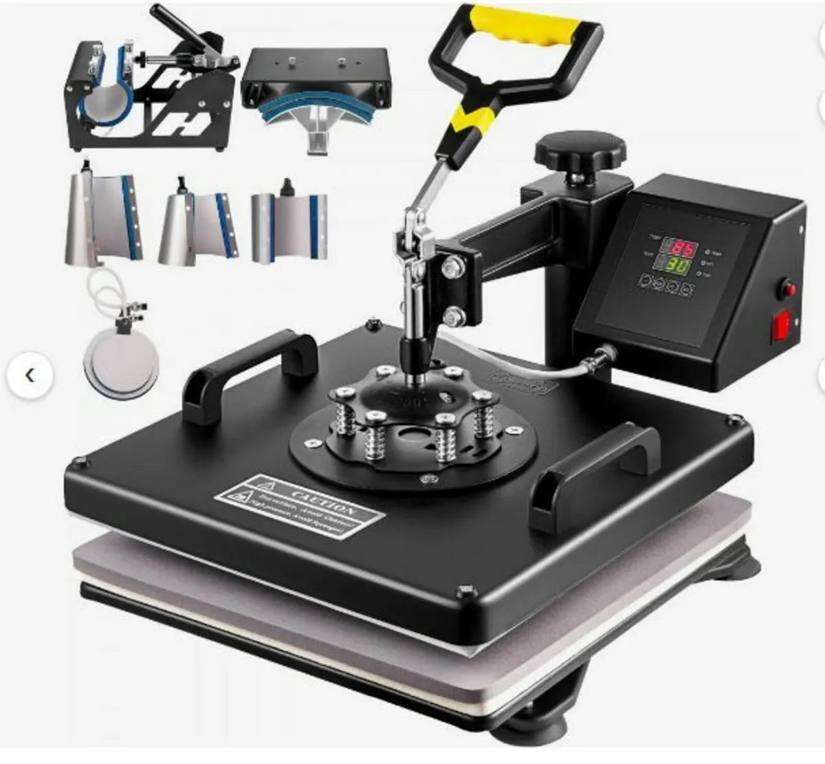 Heat Press 8 in 1 Heat Press Machine 38x38cm - Image 1