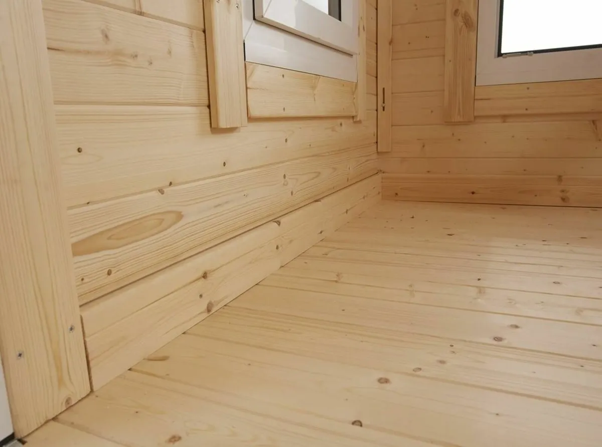 Coola 20X10 Timber Pent Log Cabin 44mm - Image 3