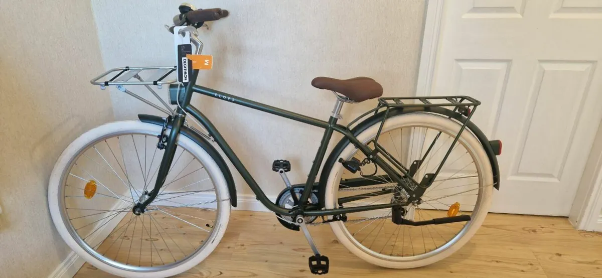 520 Step Over Town Bike – Size M (Khaki) – Unused - Image 1