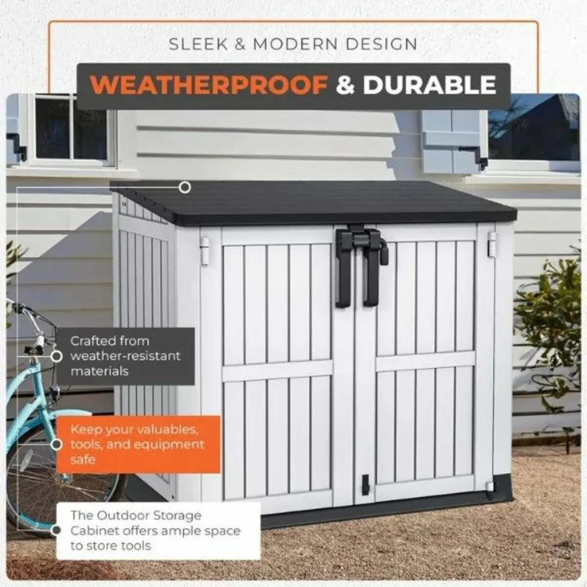 880L Outdoor Storage Box - Free Delivery - Image 4