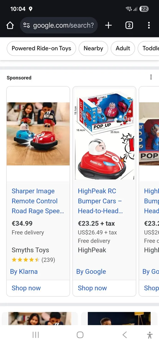 bumper cars toy - Image 1