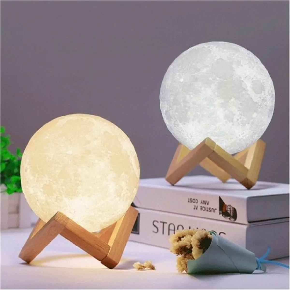 Moon Lamp Touch Night Light Multi Color - Image 1
