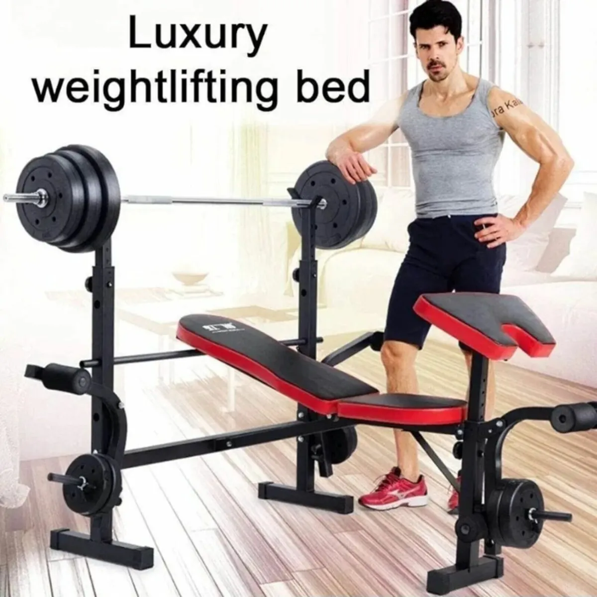 Adjustable Multifunctional Weight Bench brand new - Image 3