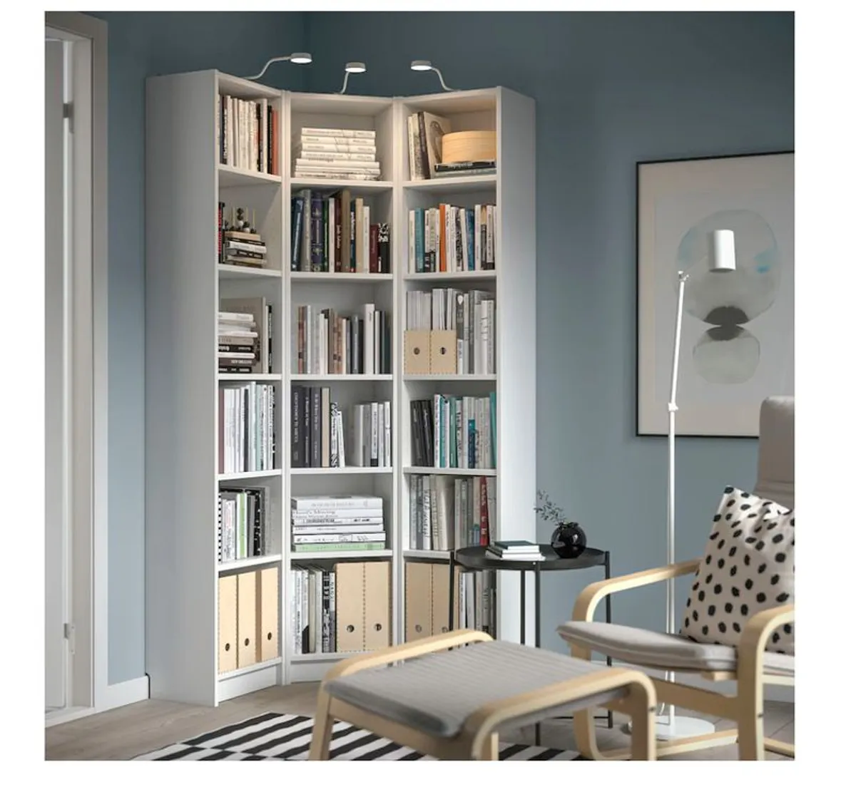 Ikea Billy Corner Bookcase Shelves - Image 2