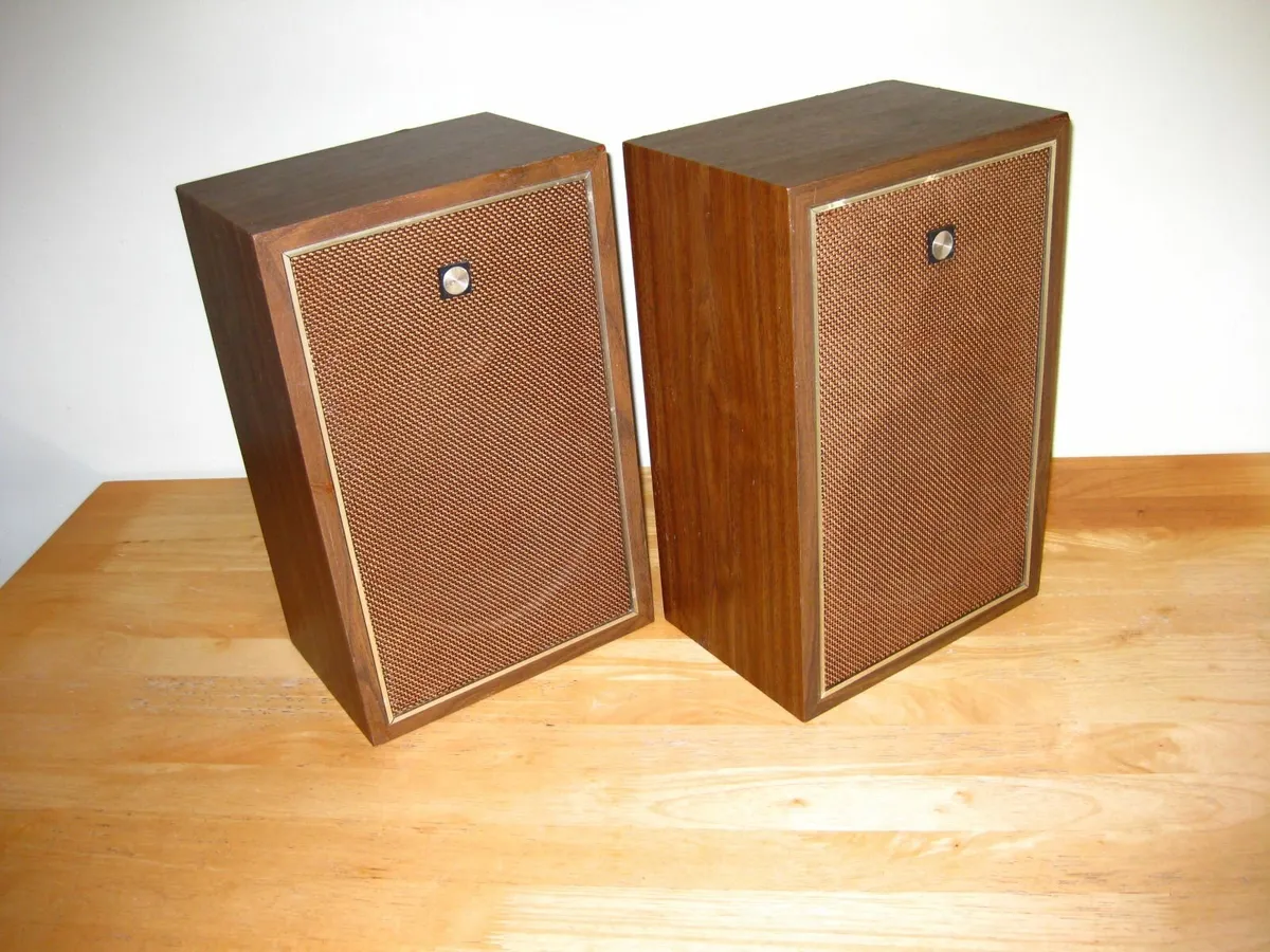 Pair Of Vintage ONKYO Speakers - Japan. - Image 1